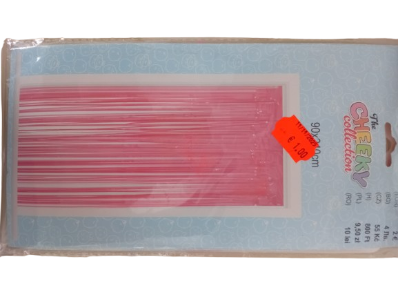 Lamettavorhang rosa
