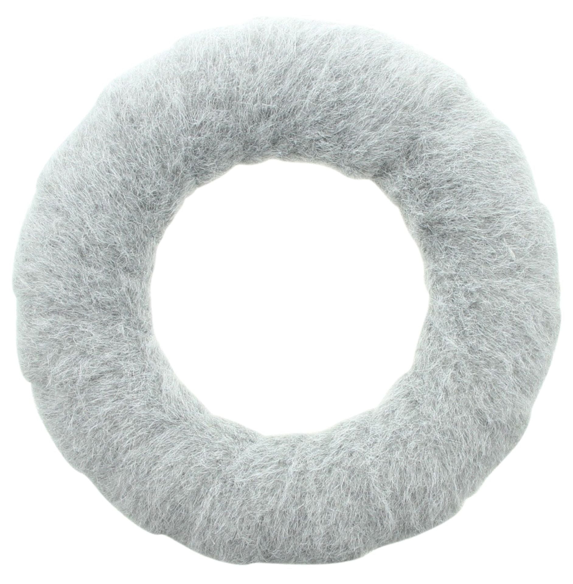 Filzkranz grau