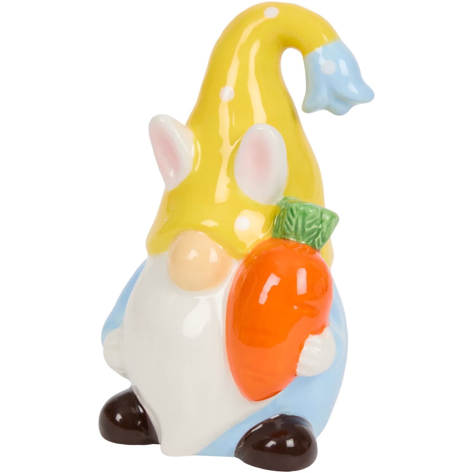 Keramik Wichtel mit Karotte