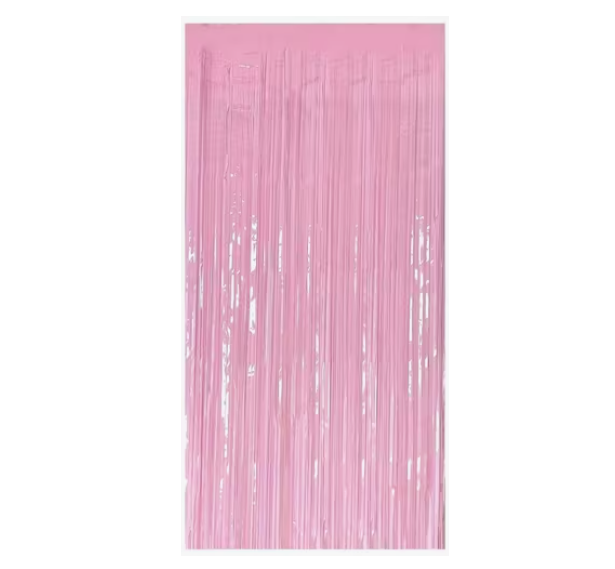 Lamettavorhang rosa